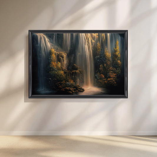 Invigorating Escape Canvas Wall Painting