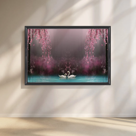 Enchanting Elegance Canvas Wall Painting
