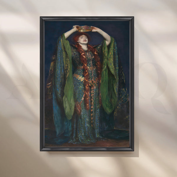 Ellen Terry as Lady Macbeth Canvas Artwork