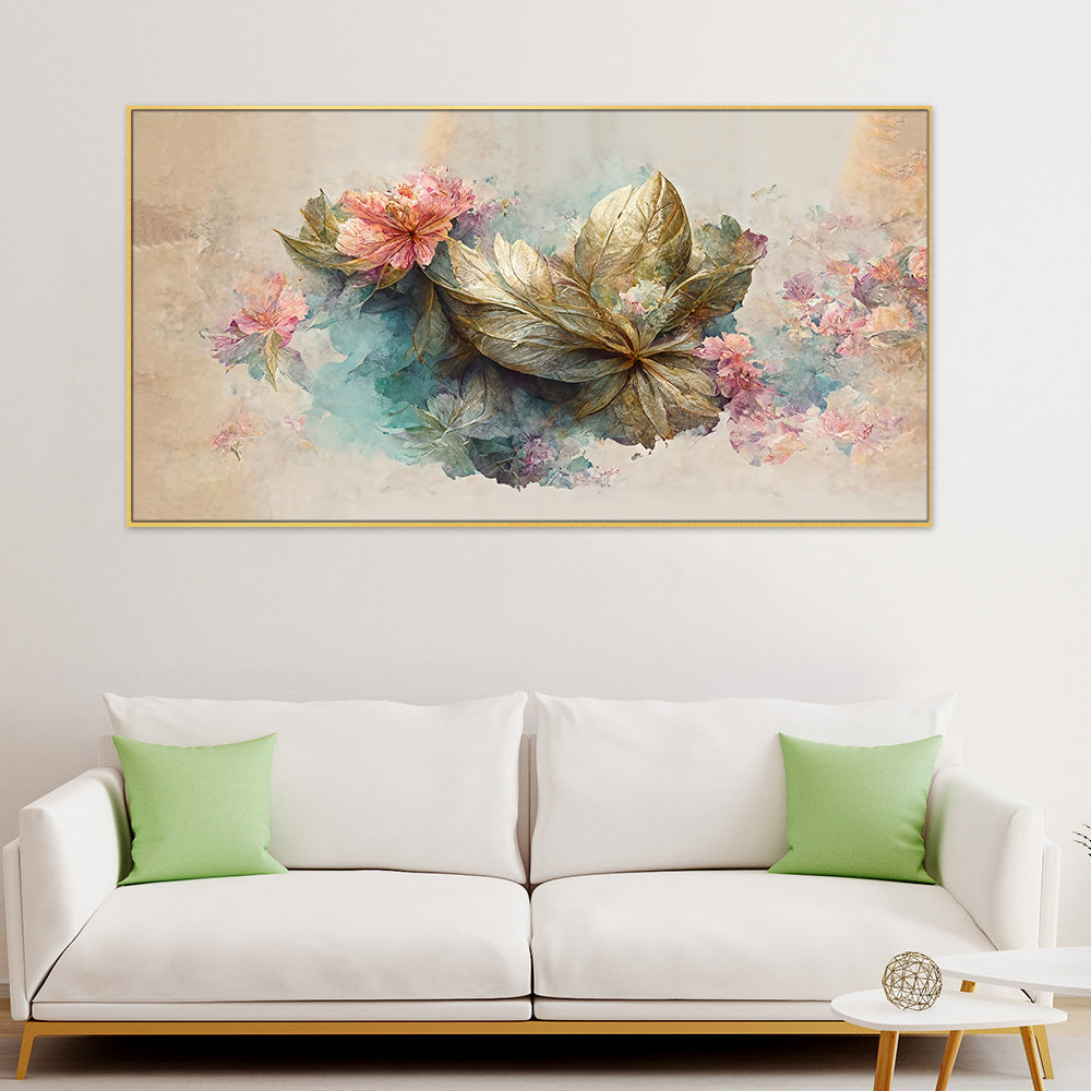 A close-up canvas of radiant flowers.