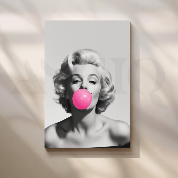 Bubblegum Icon Canvas Painting for Living Room