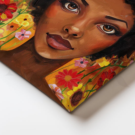 Bloom & Glow Canvas Painting for Bedroom