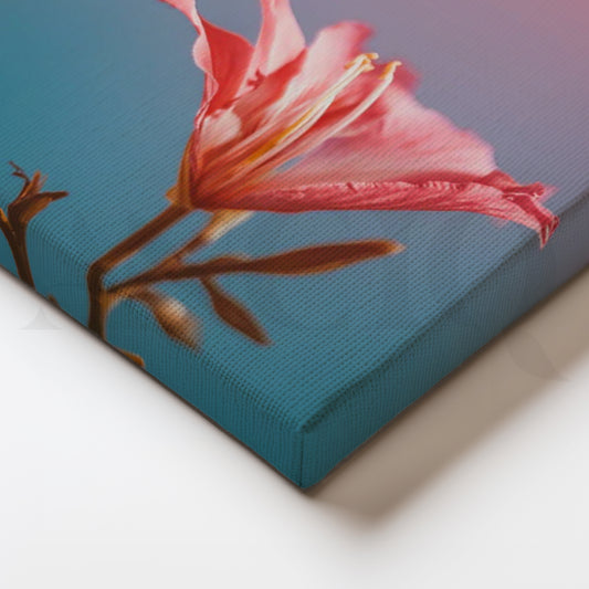 Sunset Bloom Wall Poster
