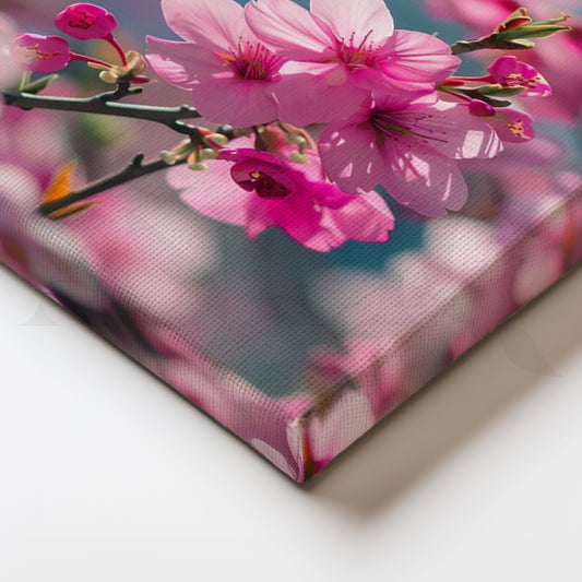 Pink Blossom Spring Wall Poster