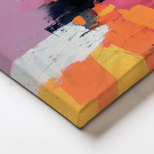Sunset Fragments Canvas Painting for Modern Living Room