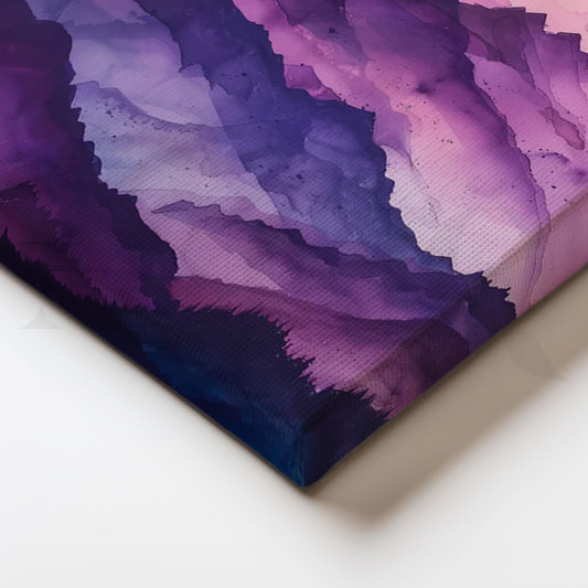 Purple Mountain Hues Poster