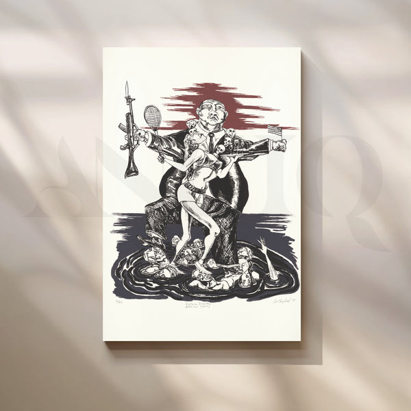 American Beast Canvas Artwork