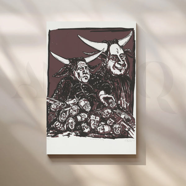 The Battle for Reality Canvas Artwork