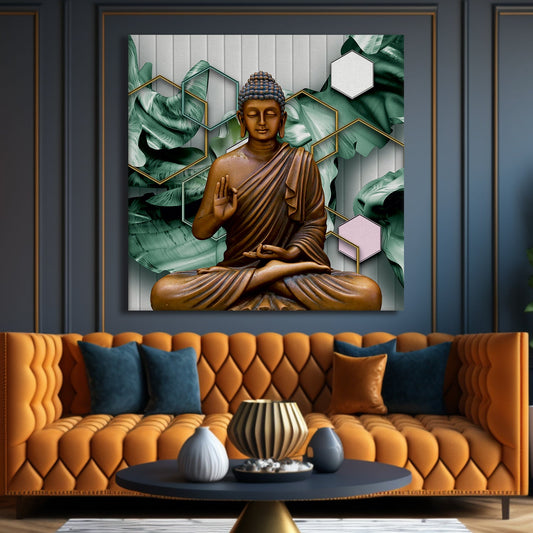Lord Buddha Wall Art Painting 