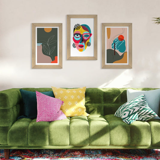 Modern Vintage Aesthetic Wall Painting For Living Room